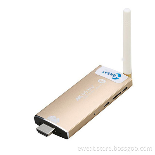 Rockchip RK3188 Quad Core Quad GPU Android TV Dongle with TF Card Slot and External Antenna